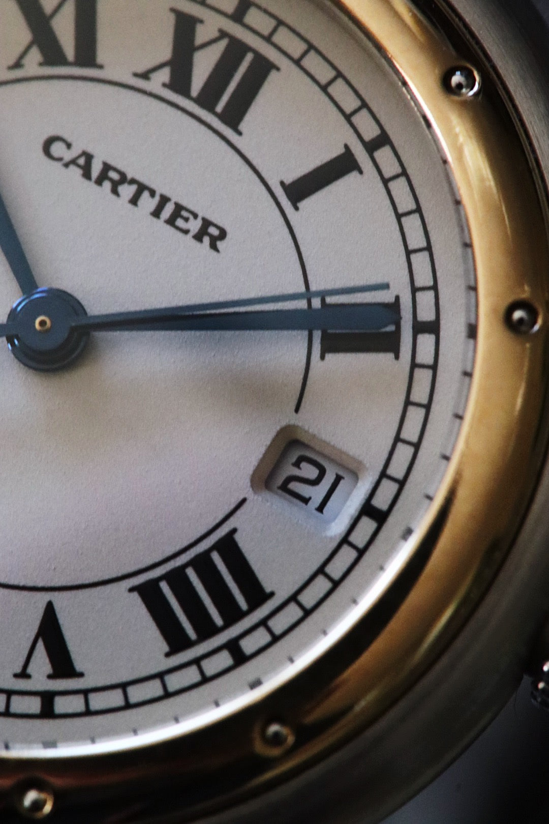Cartier Panthère Vendôme ronde 183964 or et acier