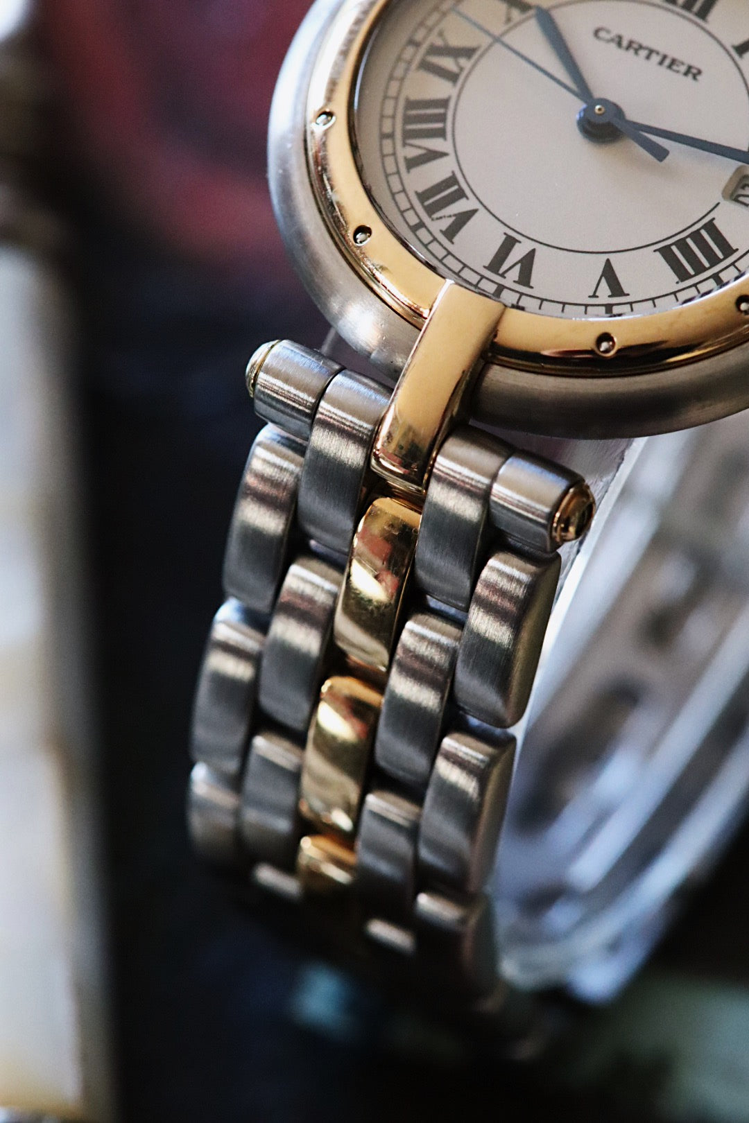 Cartier Panthère Vendôme ronde 183964 or et acier