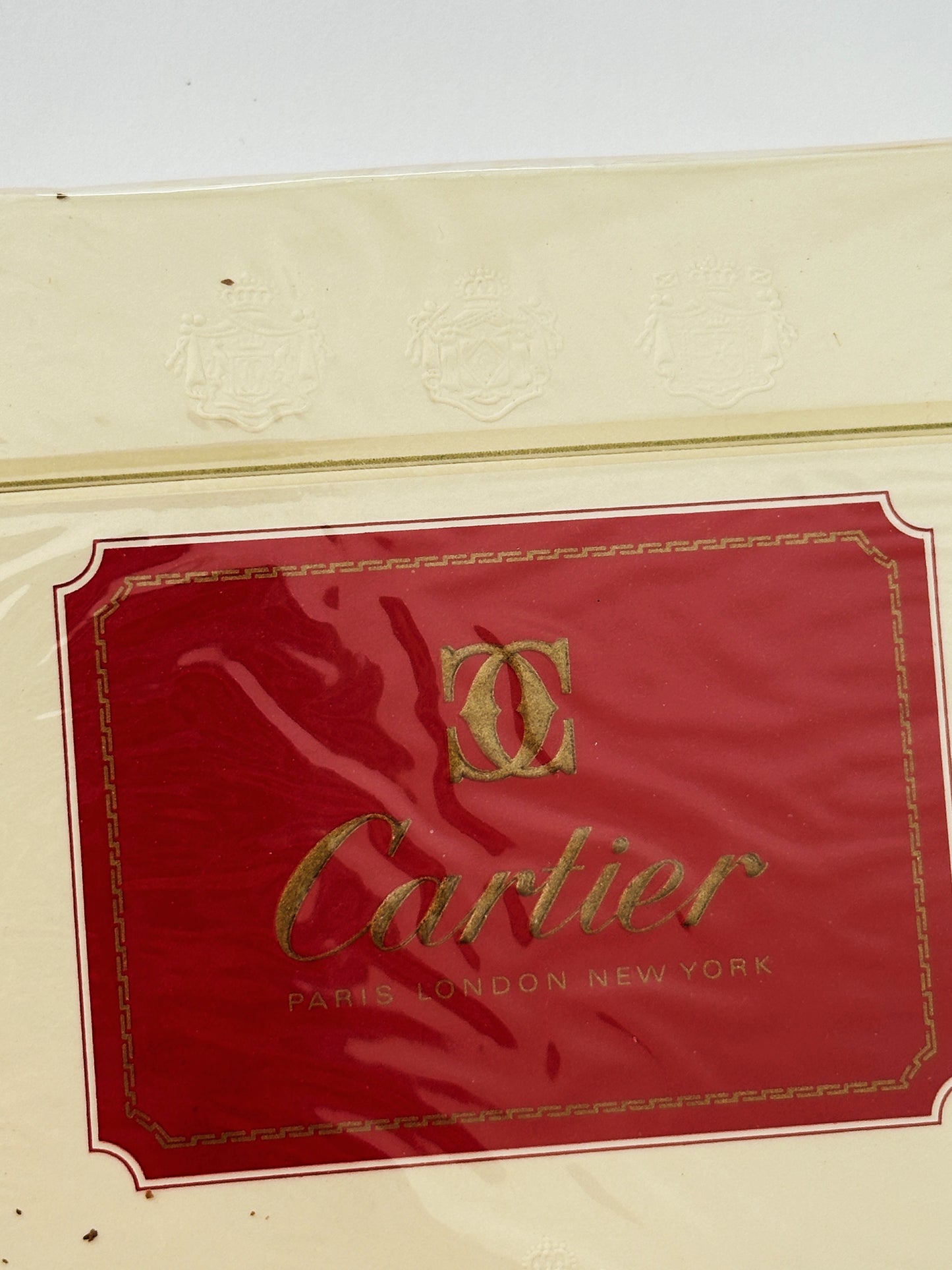 Cigarettes Les Must de Cartier sous blister – Objet de collection