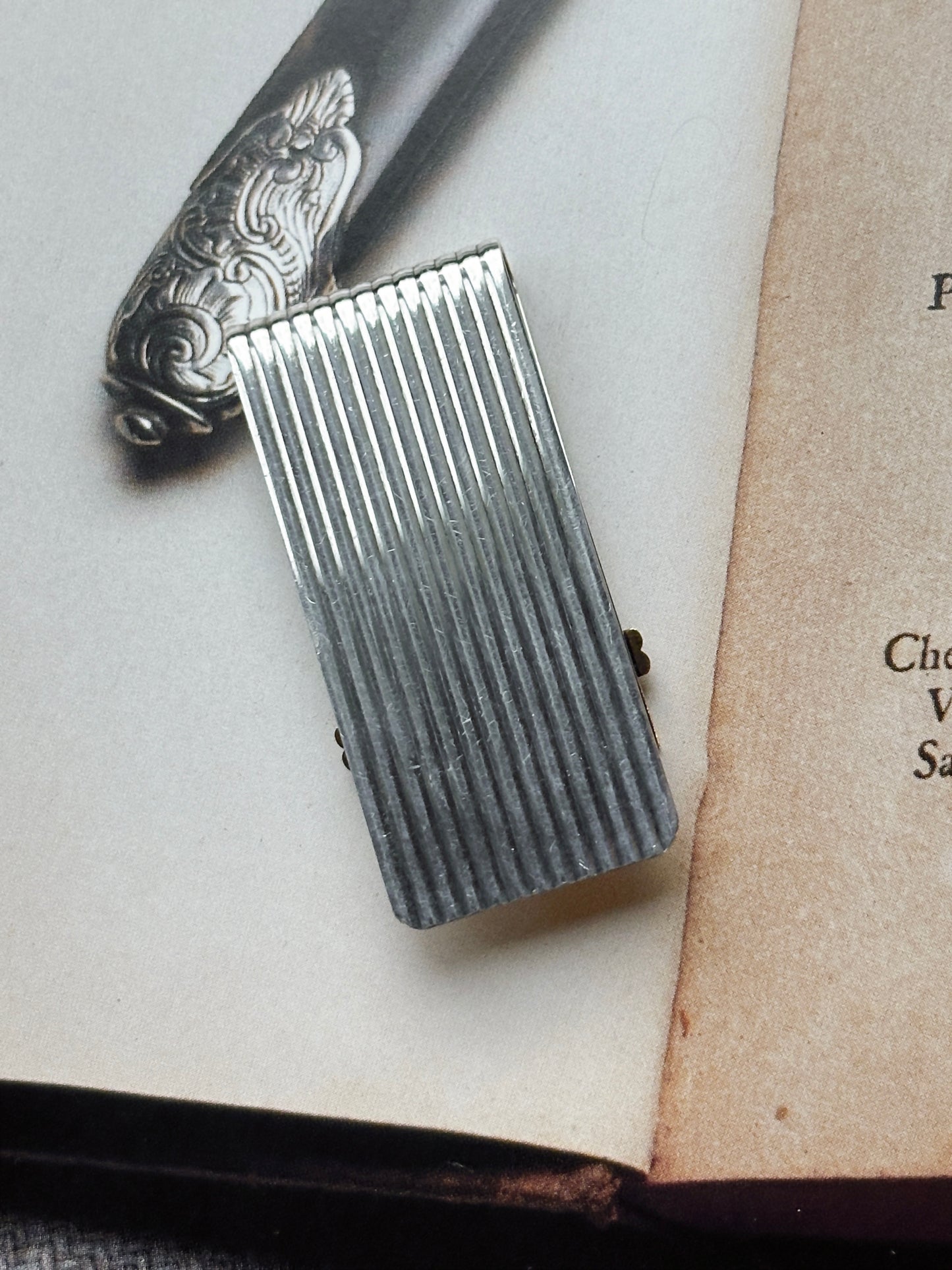 Must de Cartier money clip in silver