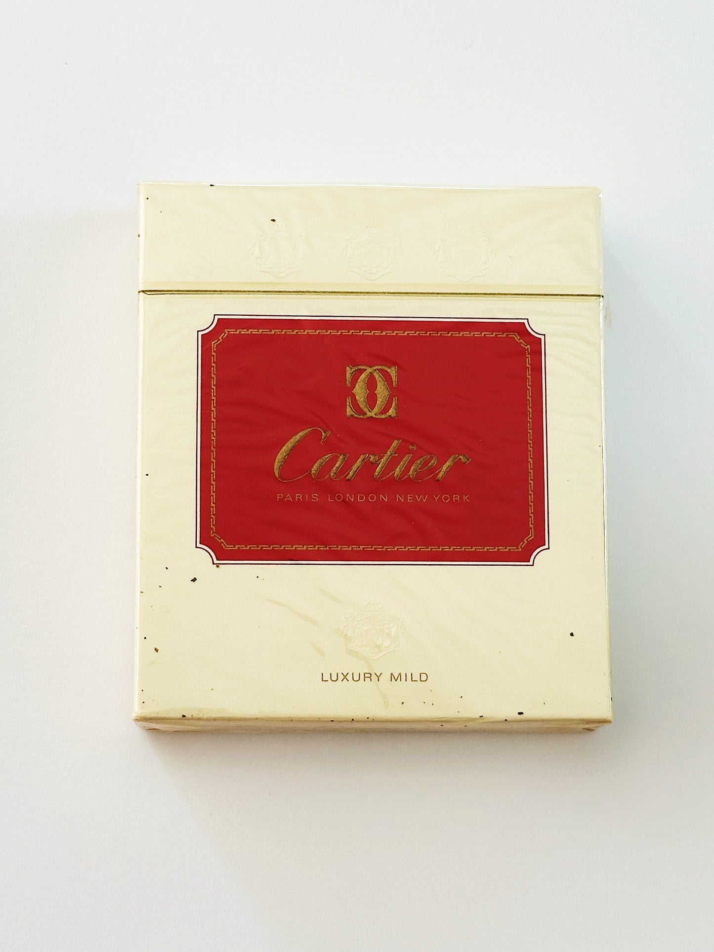 Cigarettes Les Must de Cartier sous blister – Objet de collection