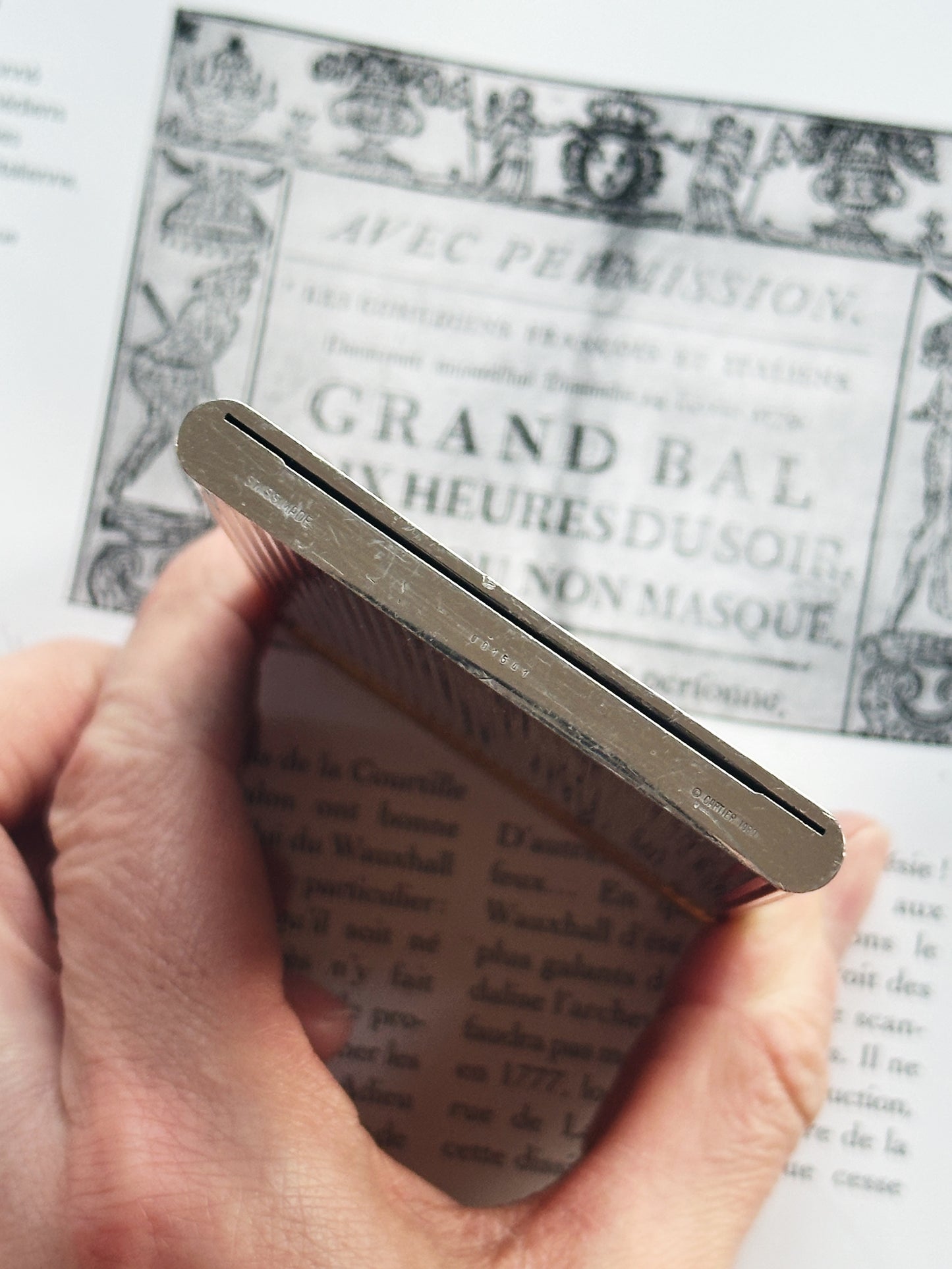 Must de Cartier business card case