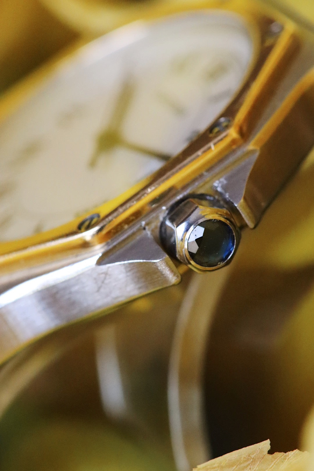 Cartier Santos octogonale 187902 or et acier