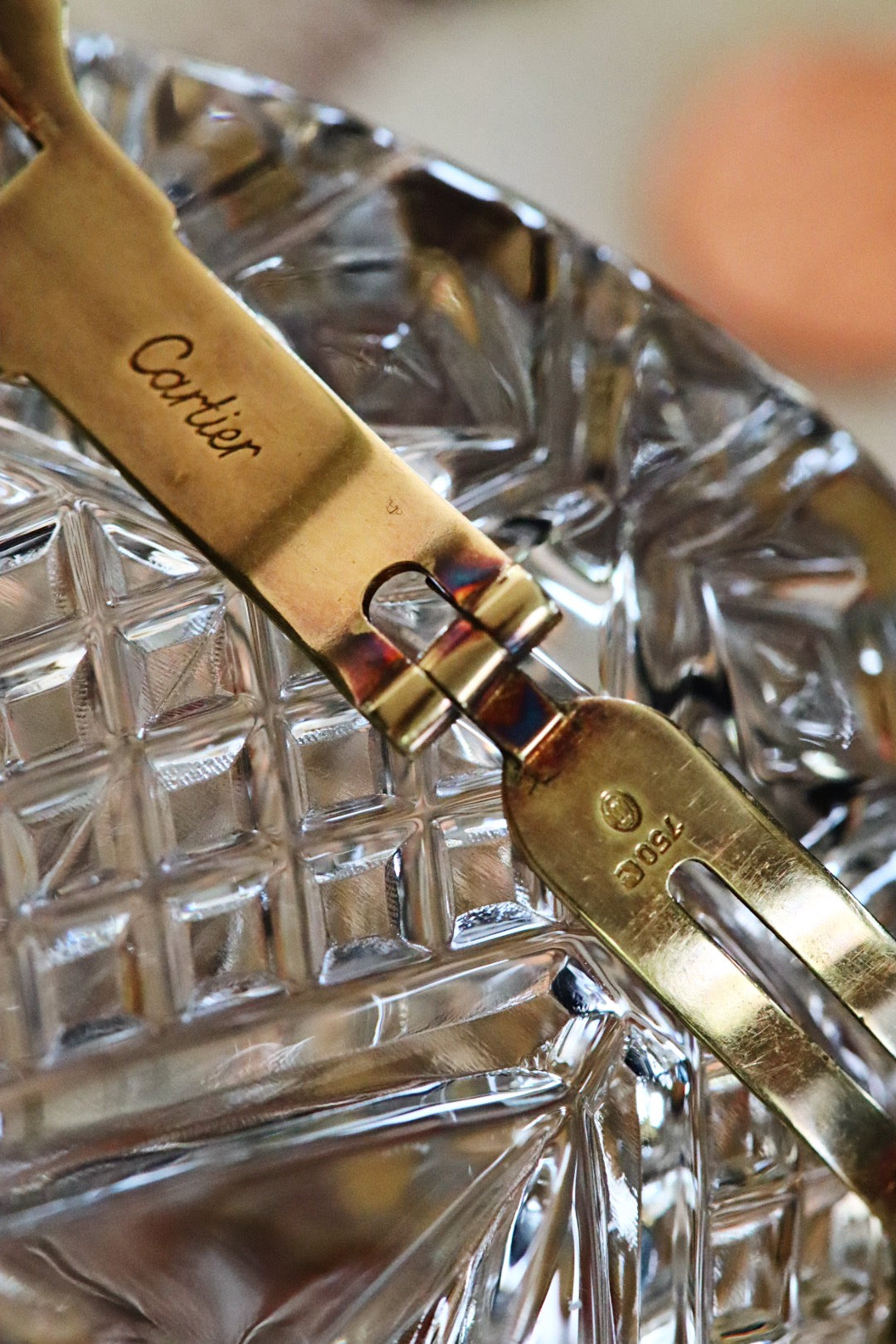 Cartier Santos Vendôme Ronde en or 18K référence 8191, boîtier de grande taille 32mm