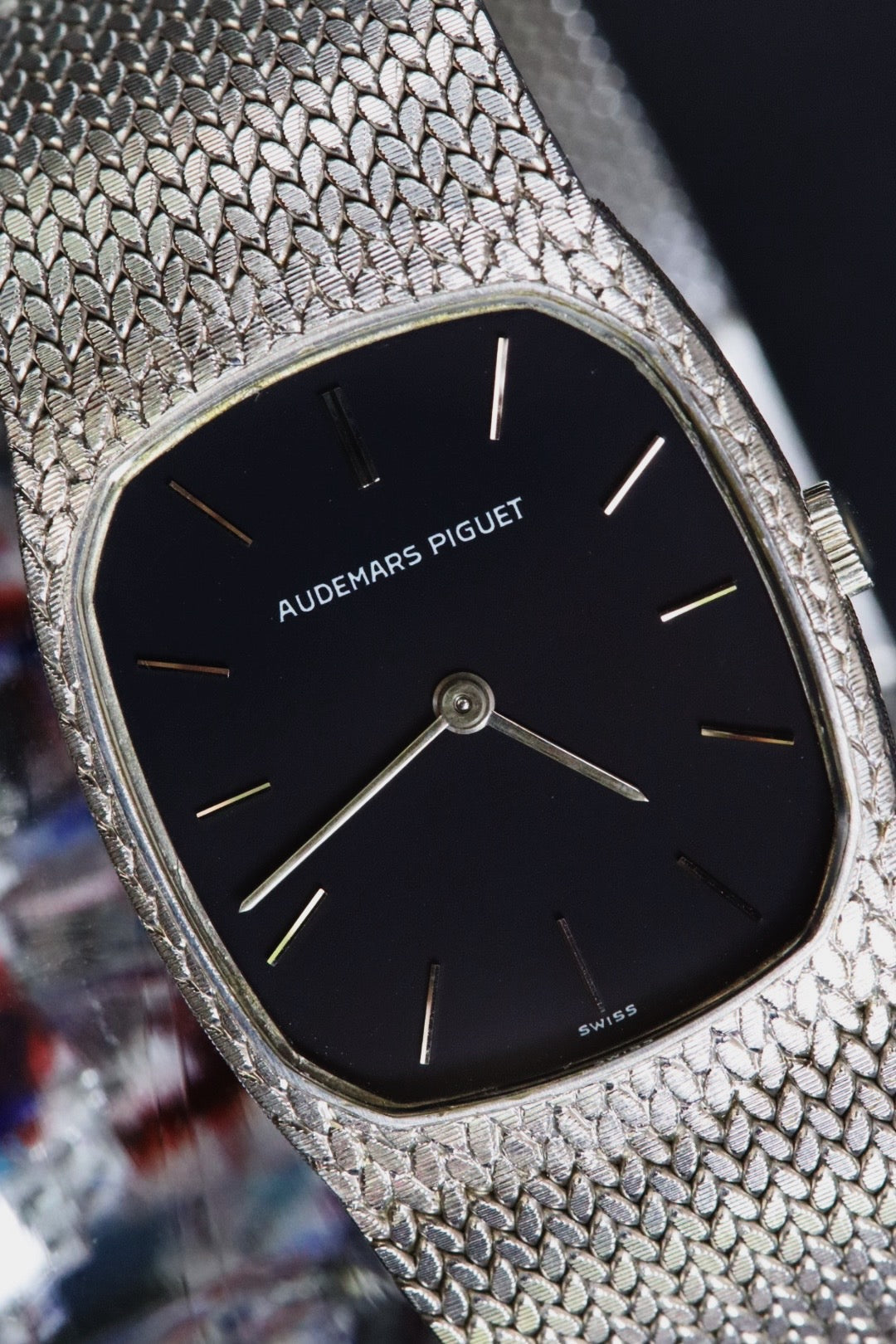 Audemars Piguet Cobra vintage in white gold, 1970s