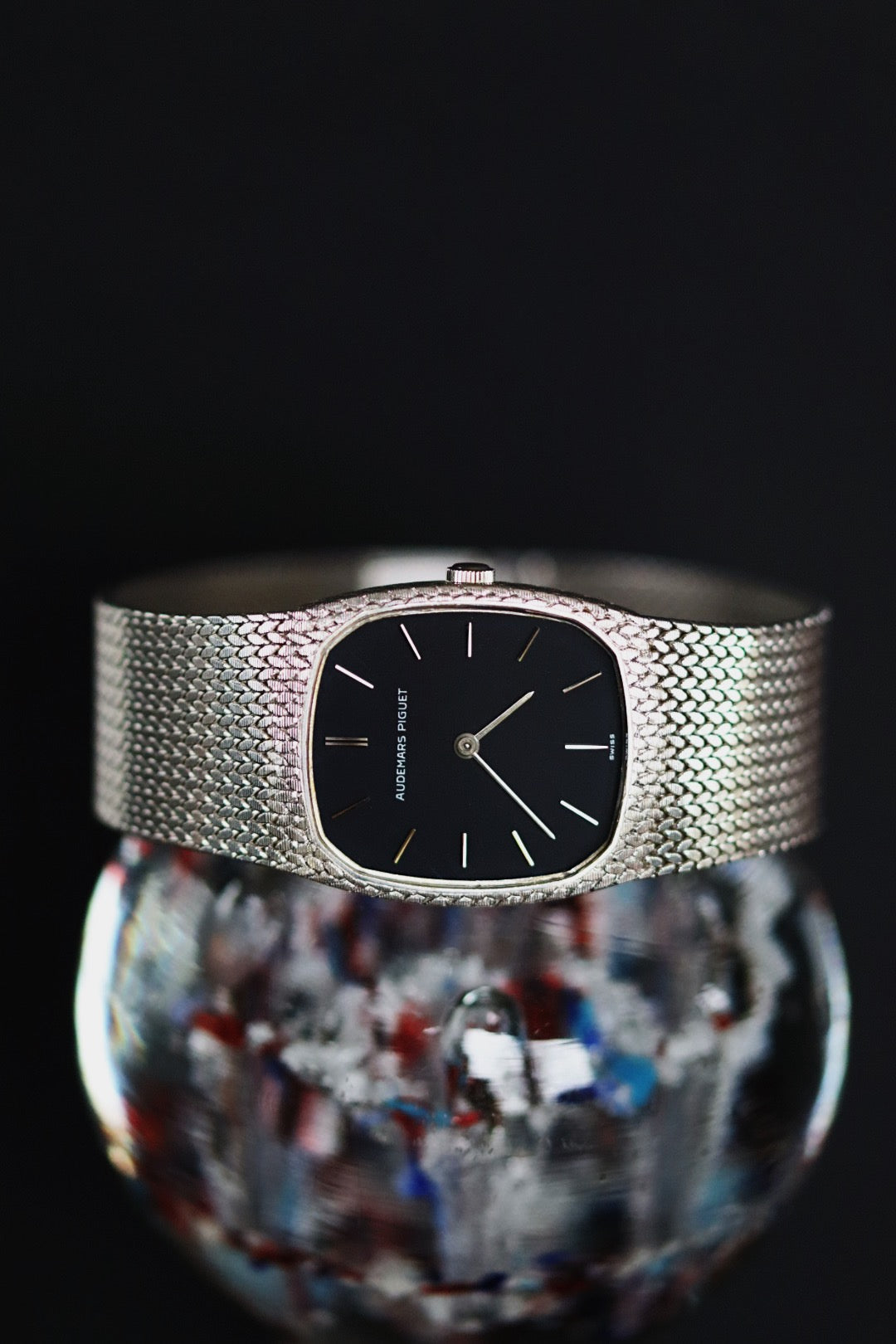 Audemars Piguet Cobra vintage in white gold, 1970s