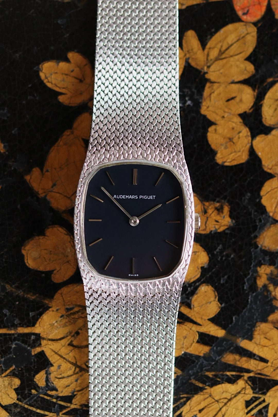 Audemars Piguet Cobra vintage in white gold, 1970s