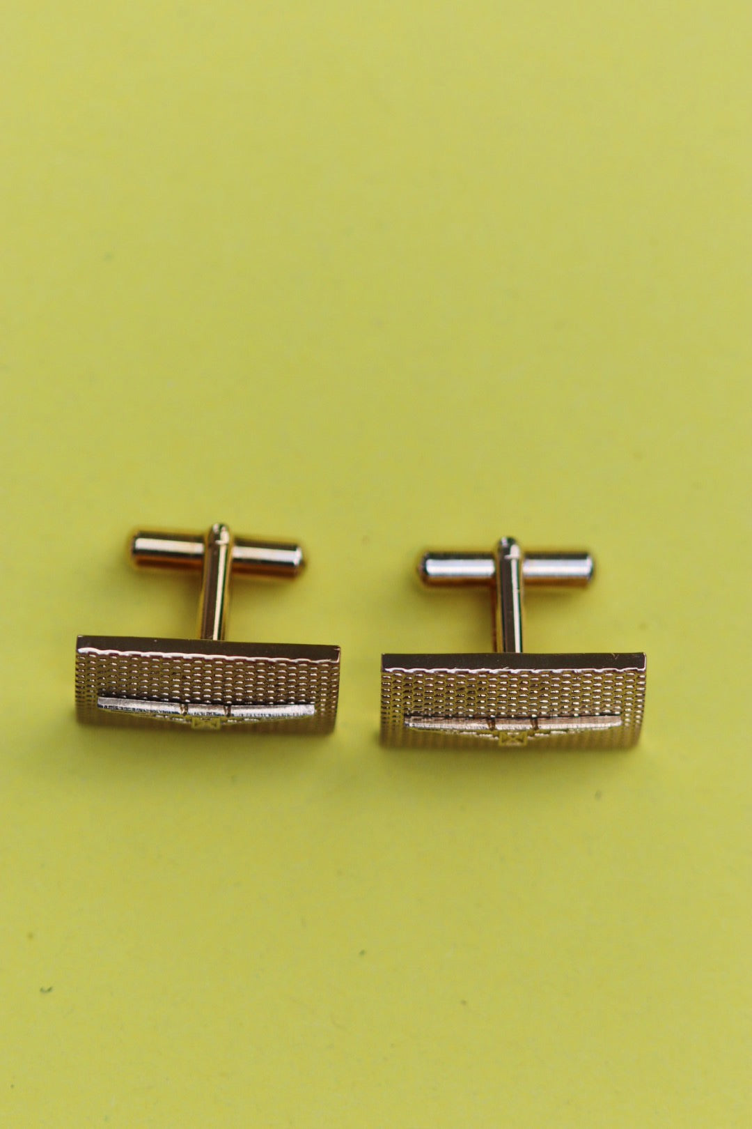 Vintage Longines golden cufflinks