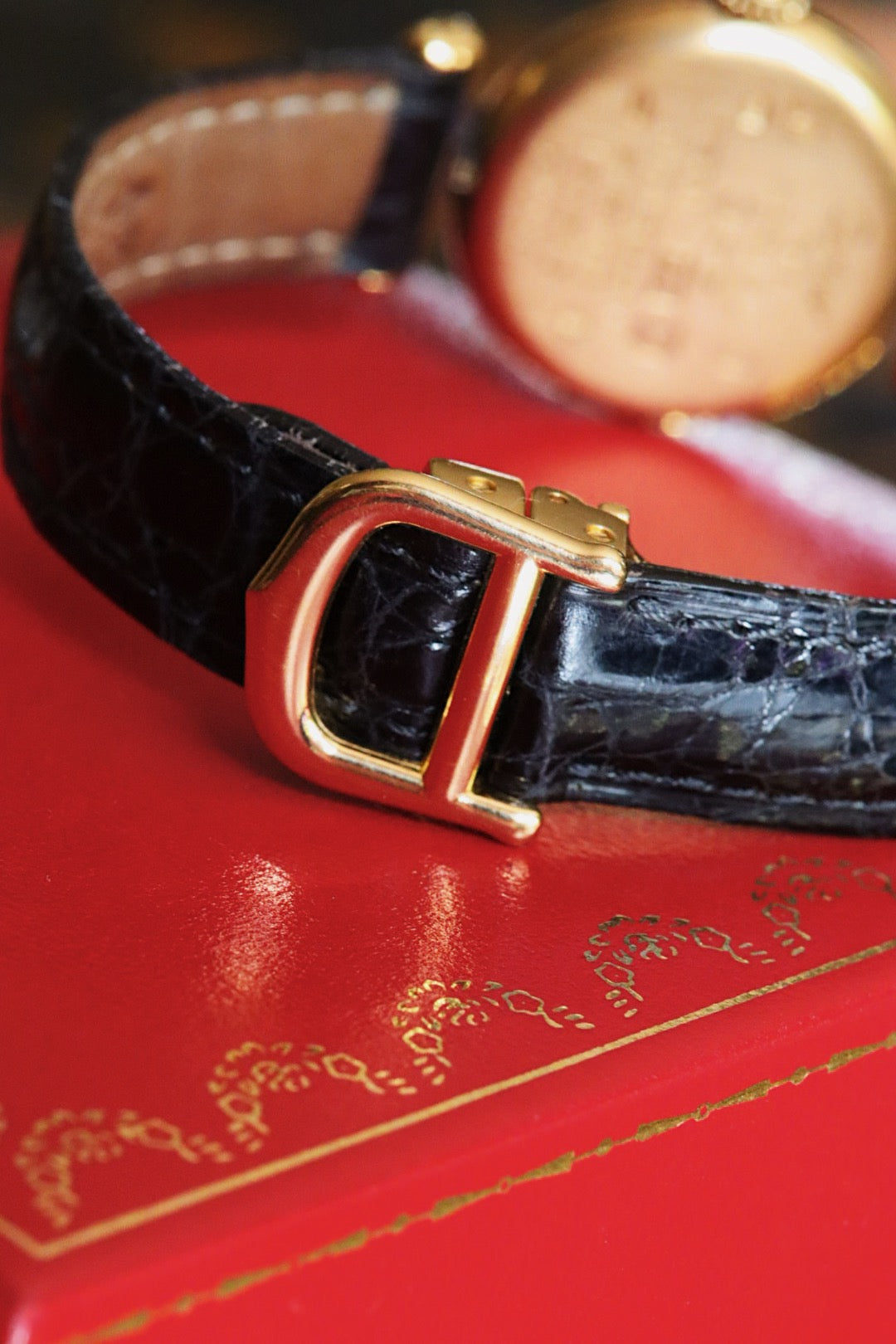 Cartier Must Colisée Trinity in vintage vermeil 1994