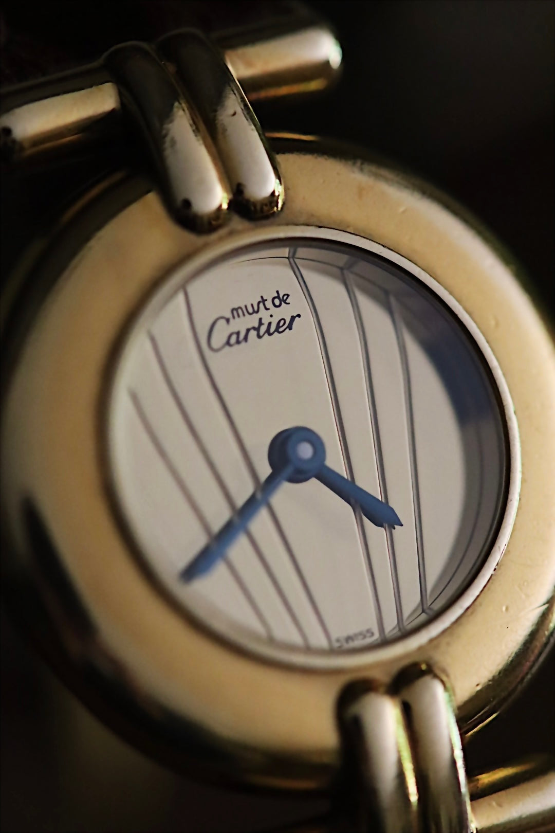 Cartier Must Colisée cadran guilloché référence 590002