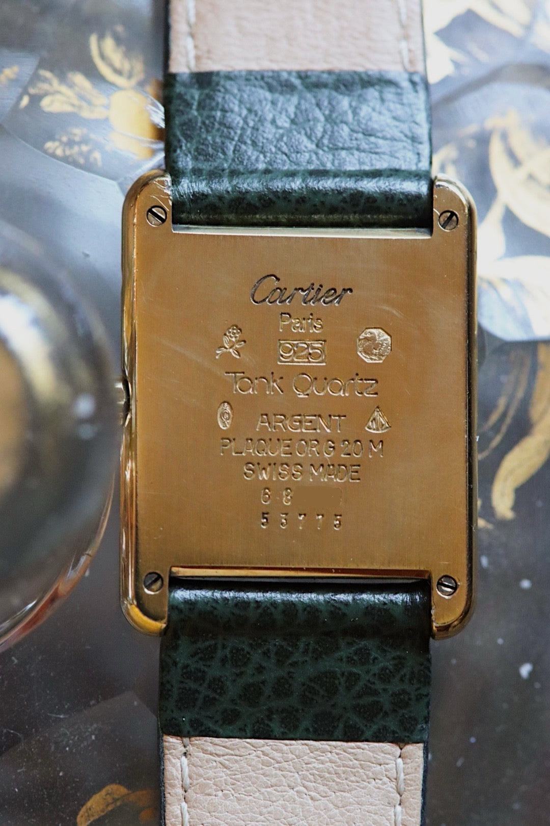 Cartier Tank Must 53775 vermeil