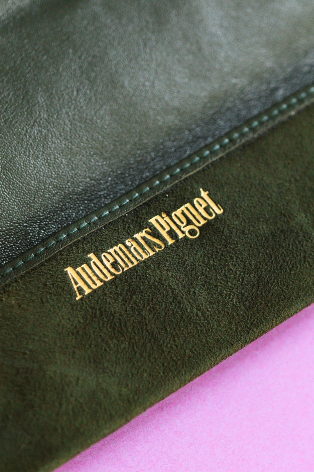 Pochette Audemars Piguet pour montres et bijoux