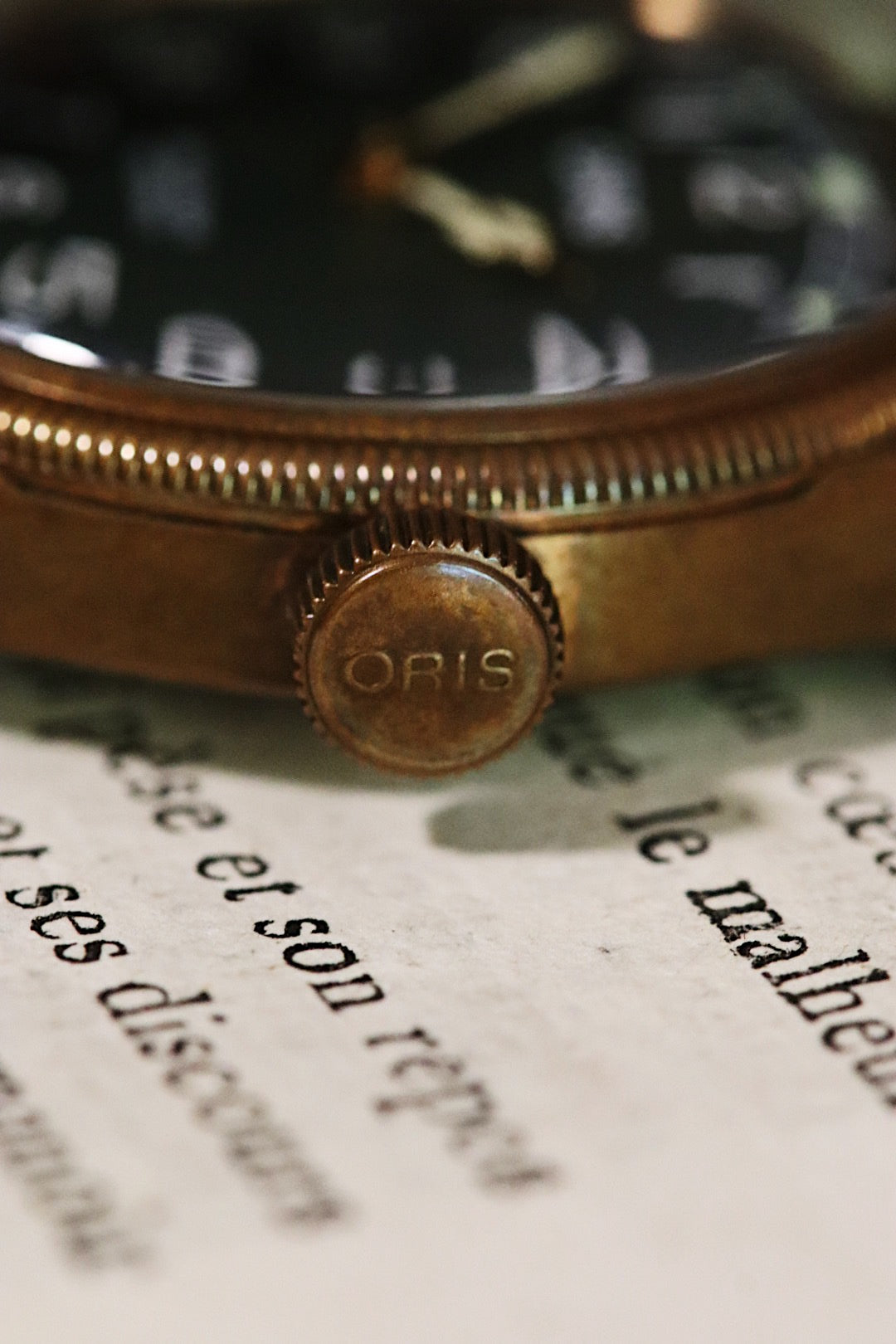 Oris Big Crown référence 0175477413167 édition anniversaire, cardan vert