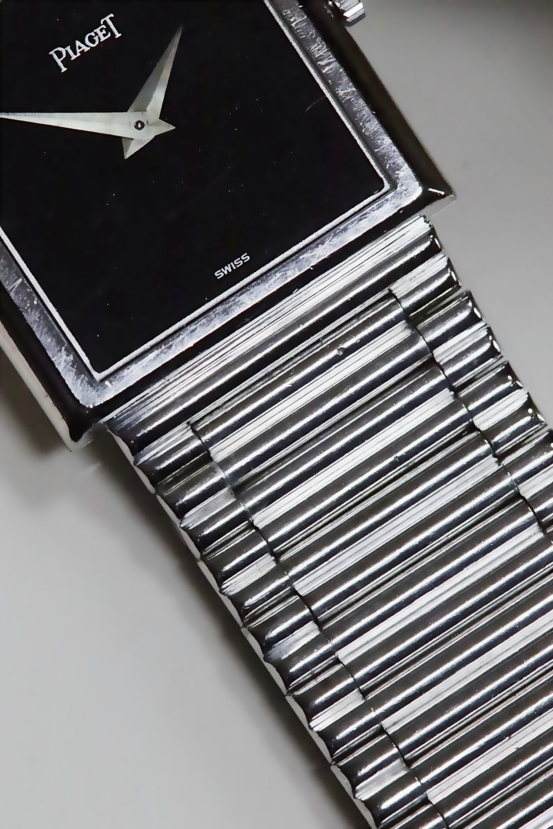 Piaget in 18k white gold, cal 9P, vintage watch