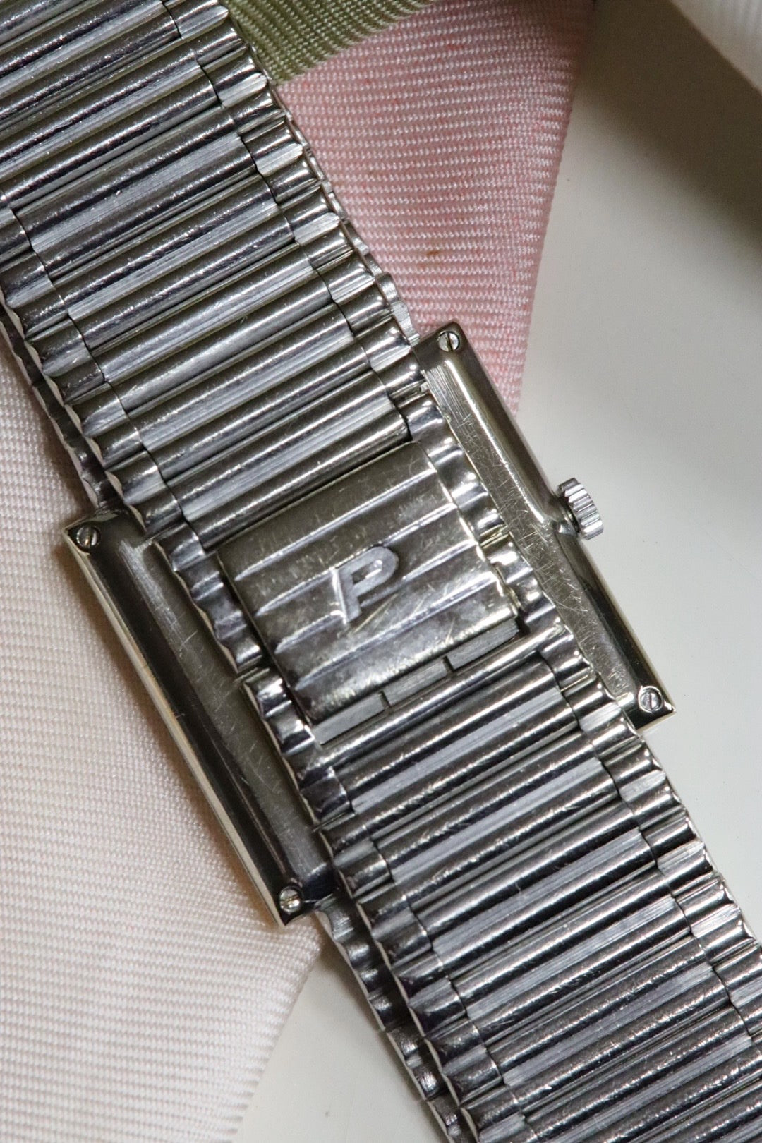 Piaget in 18k white gold, cal 9P, vintage watch
