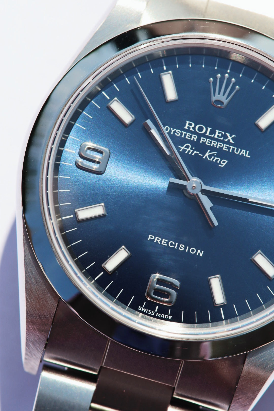 Rolex Oyster Perpetual Air-King 14000 blue dial