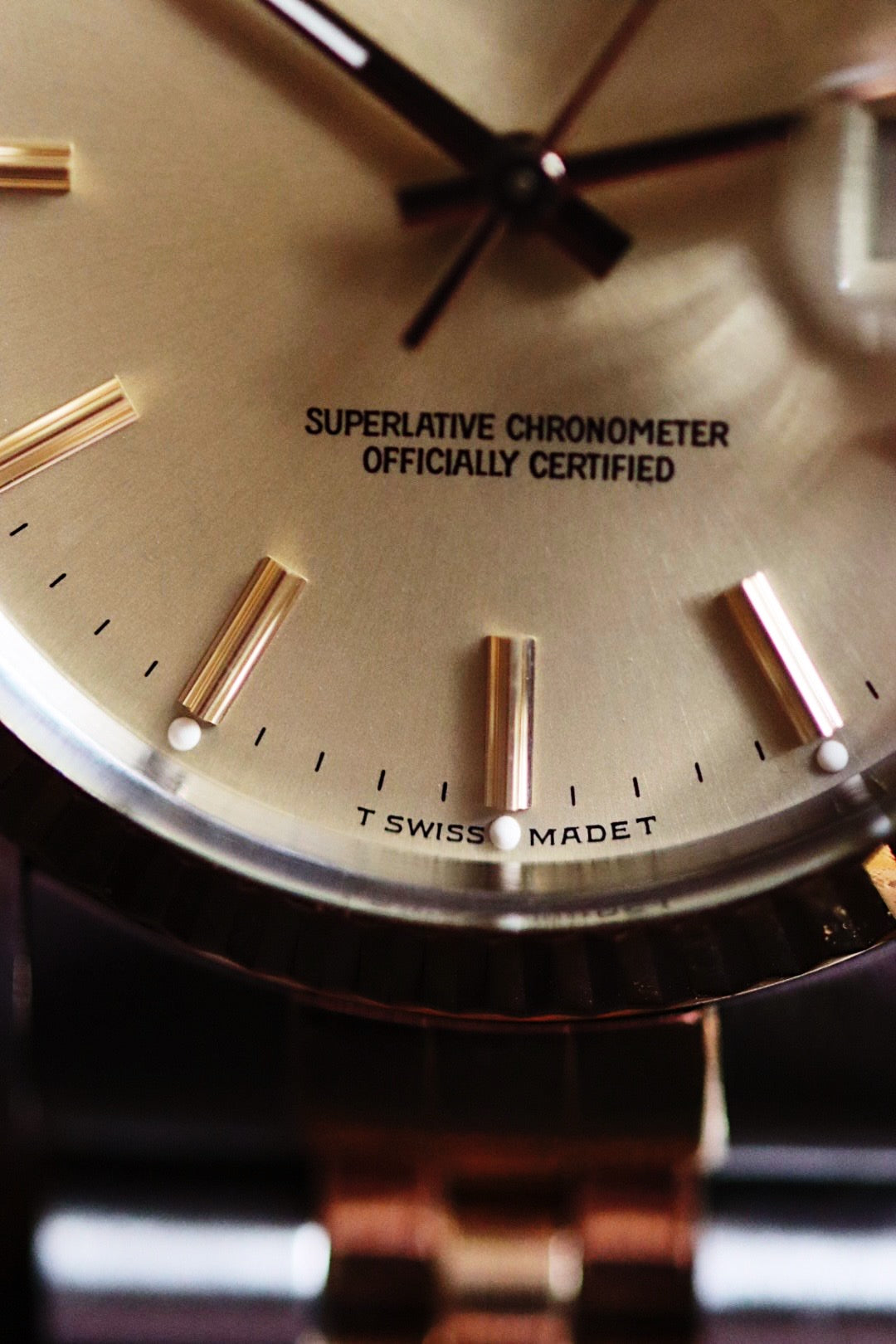 Rolex Datejust 16013 or et acier