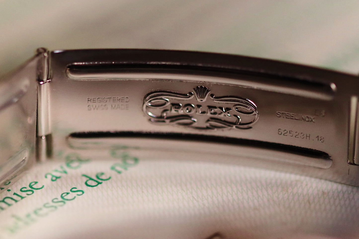 Rolex Datejust 16013 or et acier