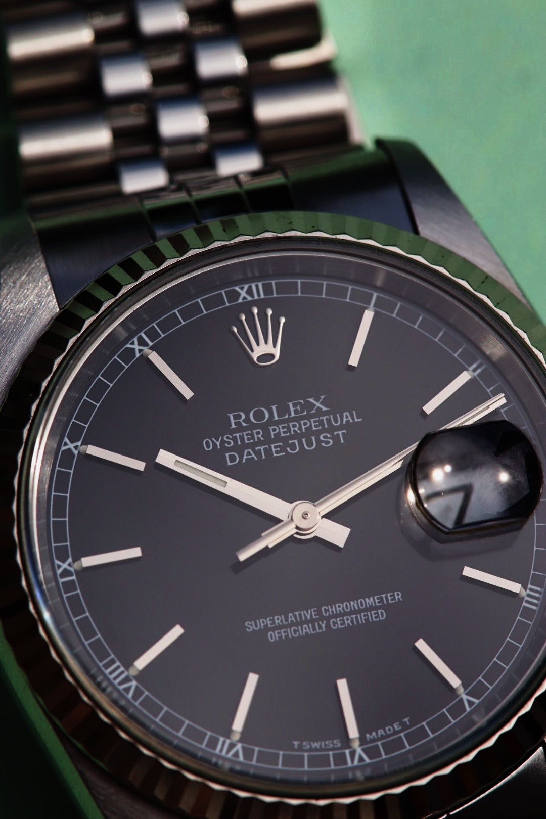 Rolex Datejust 16234 cadran noir
