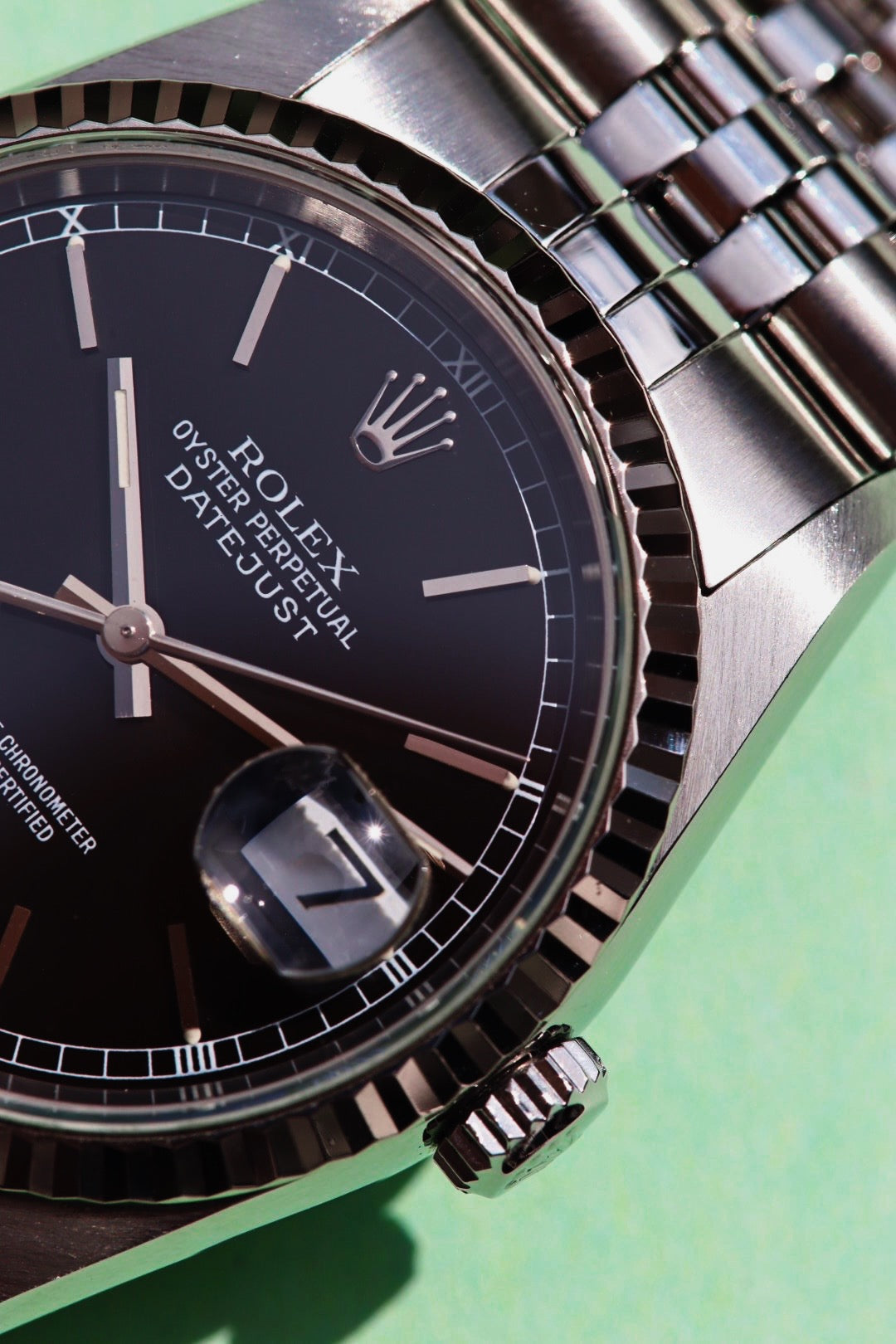 Rolex Datejust 16234 cadran noir