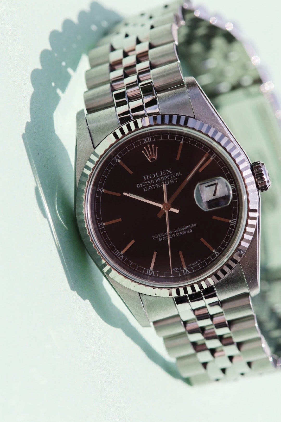 Rolex Datejust 16234 cadran noir