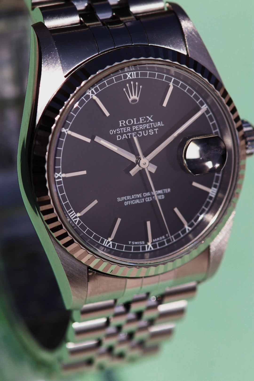 Rolex Datejust 16234 cadran noir