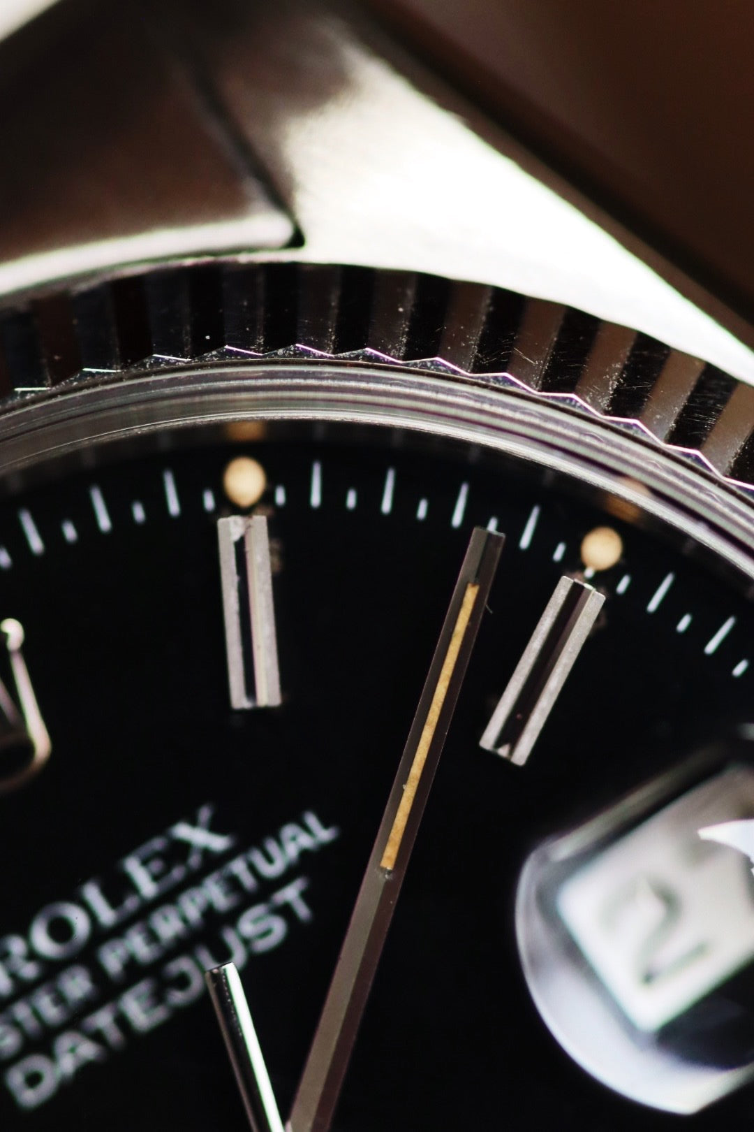 Rolex Datejust 16014 cadran noir, vintage 1978