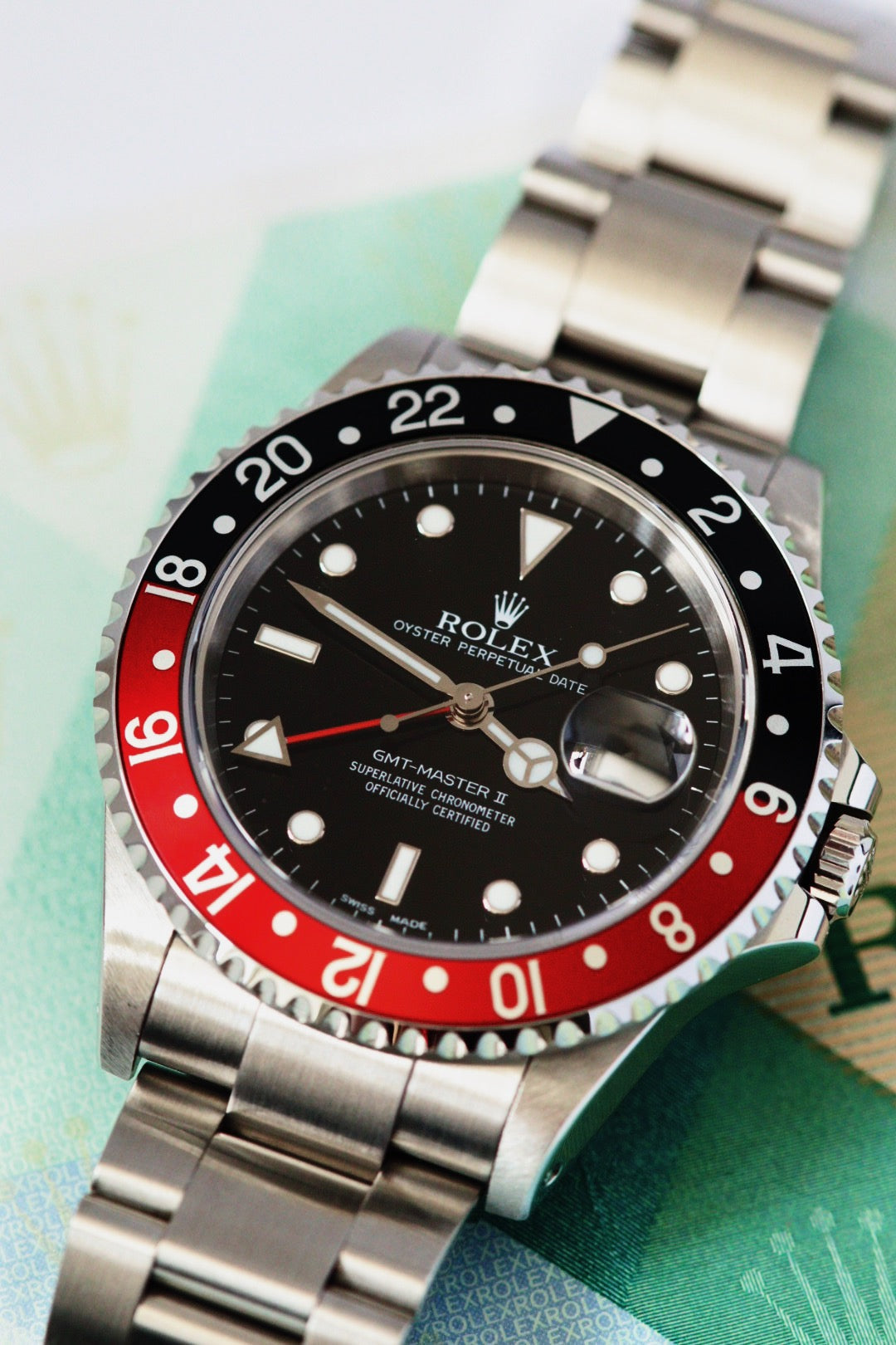 Rolex GMT master II Coke 16710 full-set