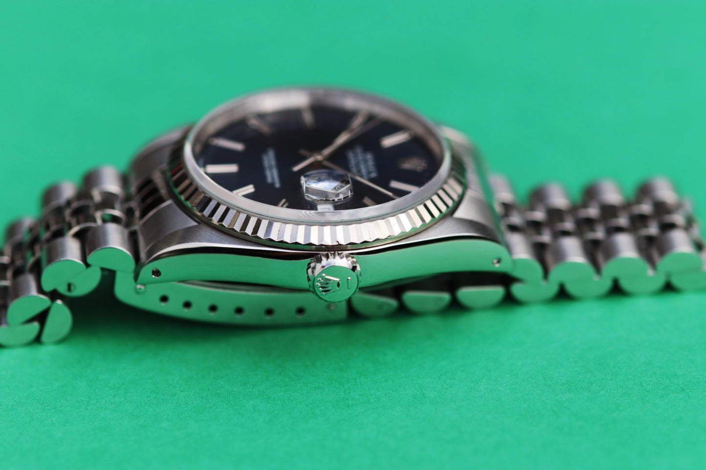 Rolex Oyster Perpetual Datejust 16234 cadran bleu