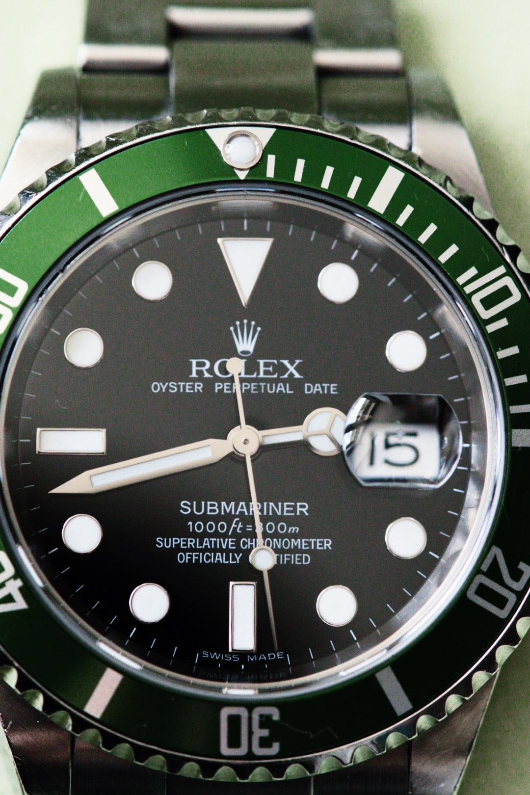 Rolex Submariner Date 16610LV « Kermit »