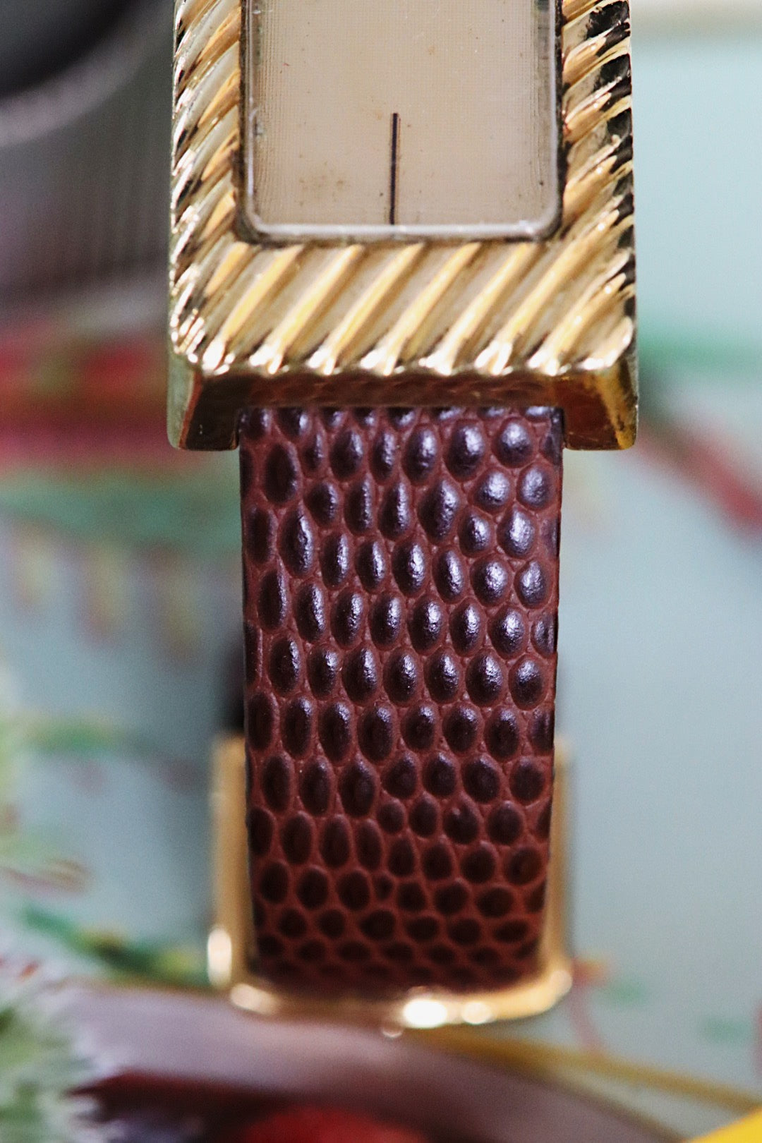 Montre Sarcar Curve Cintrée plaquée or