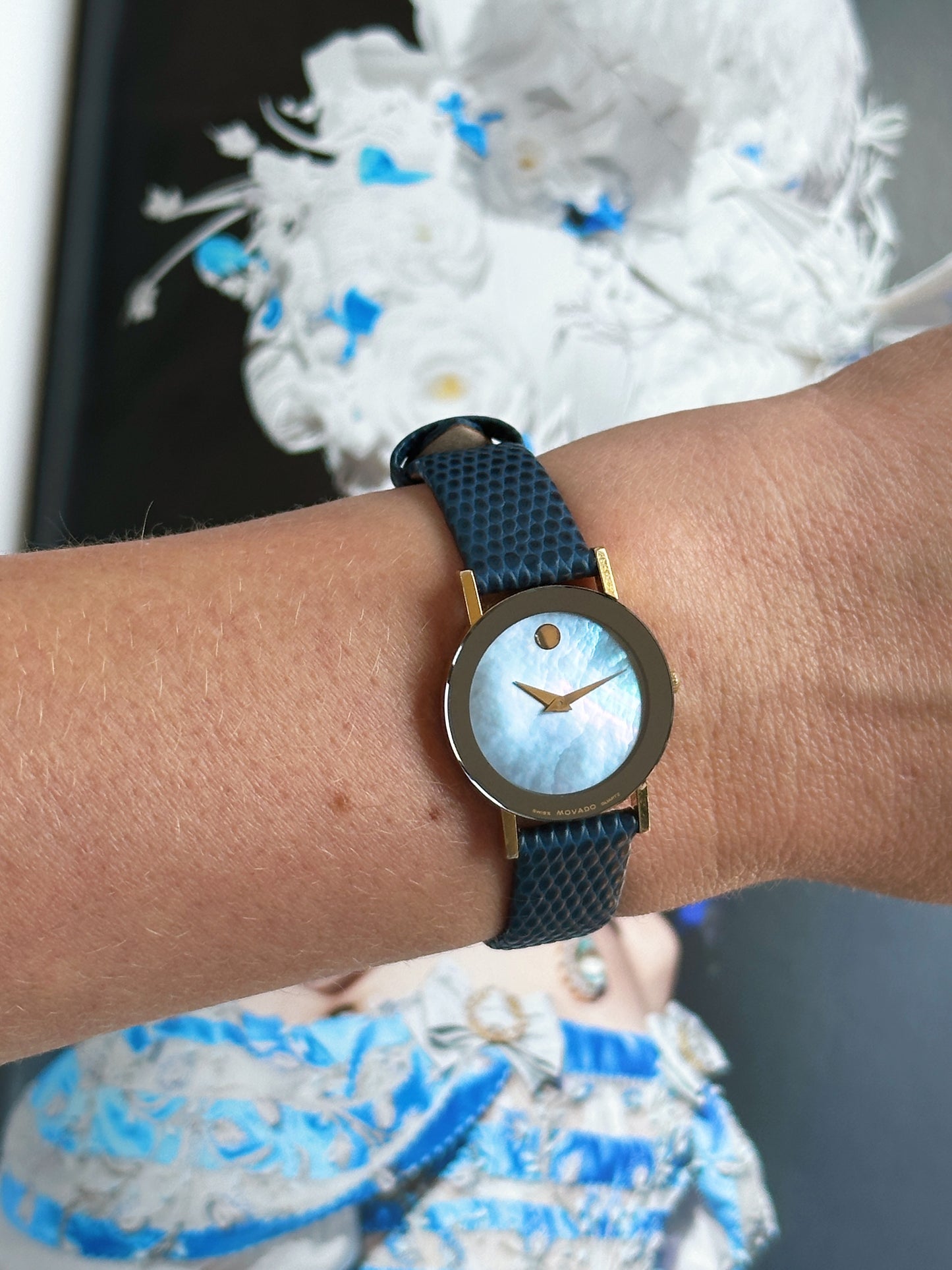 Movado Museum Nacre bleue - réf. 8725855