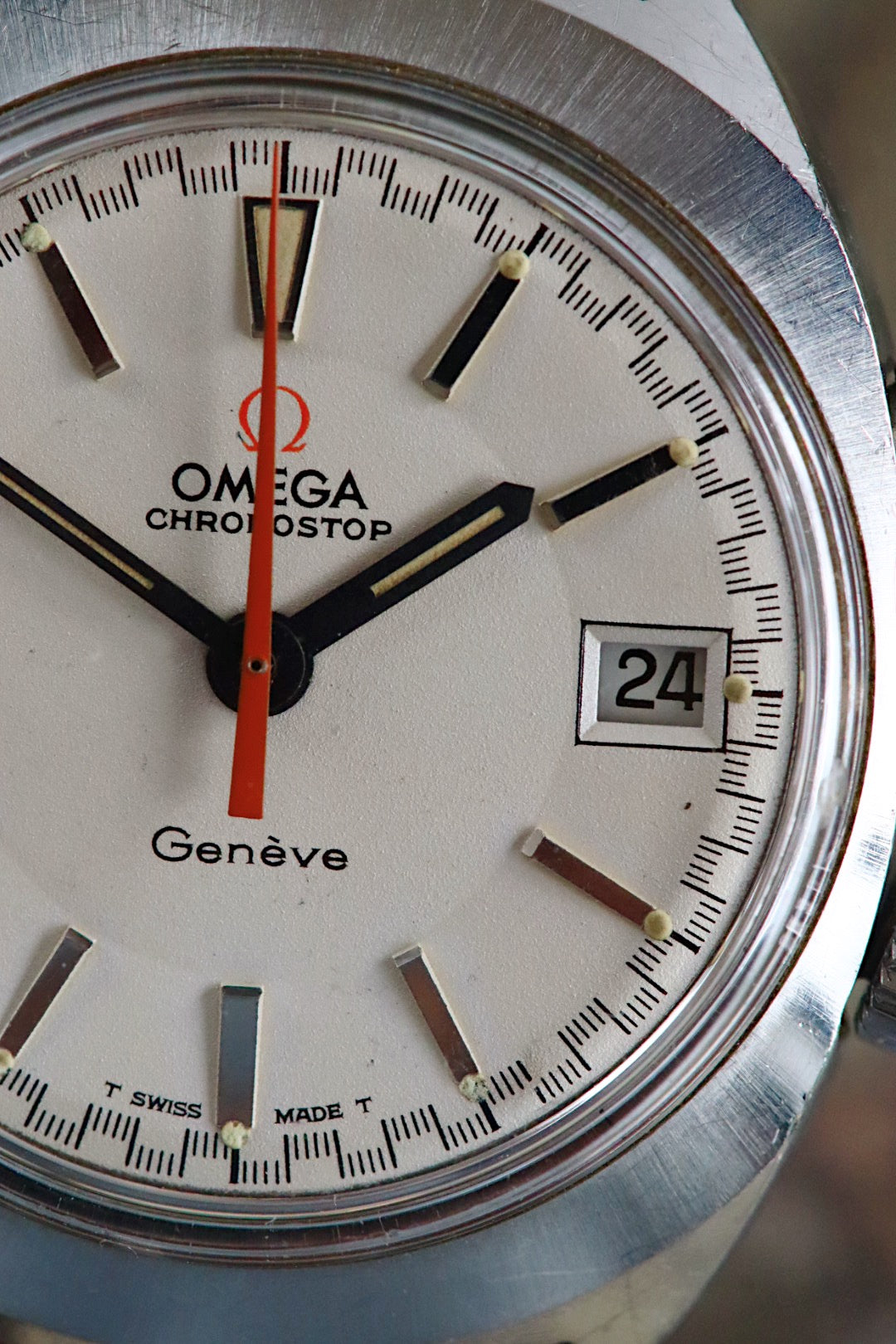 Omega Chronostop Genève 146.009 (1969) – Vintage exceptionnel
