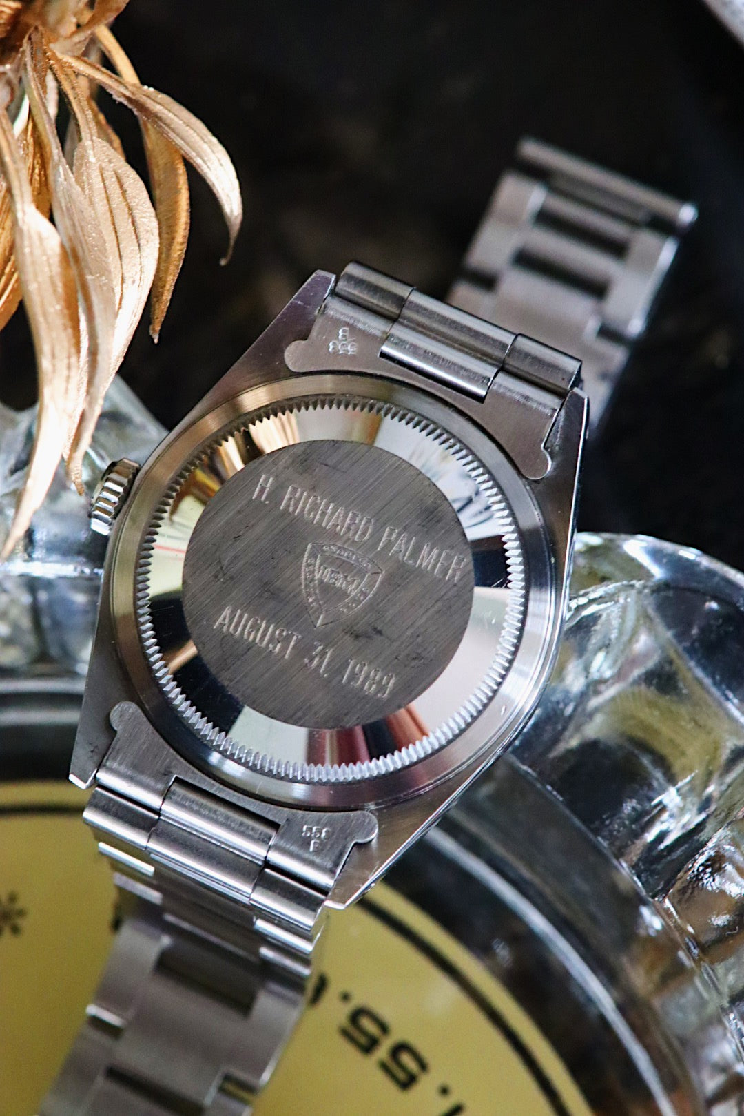 Rolex Datejust 16220 “IBM Quarter Century Club” cadran silver, année 1989