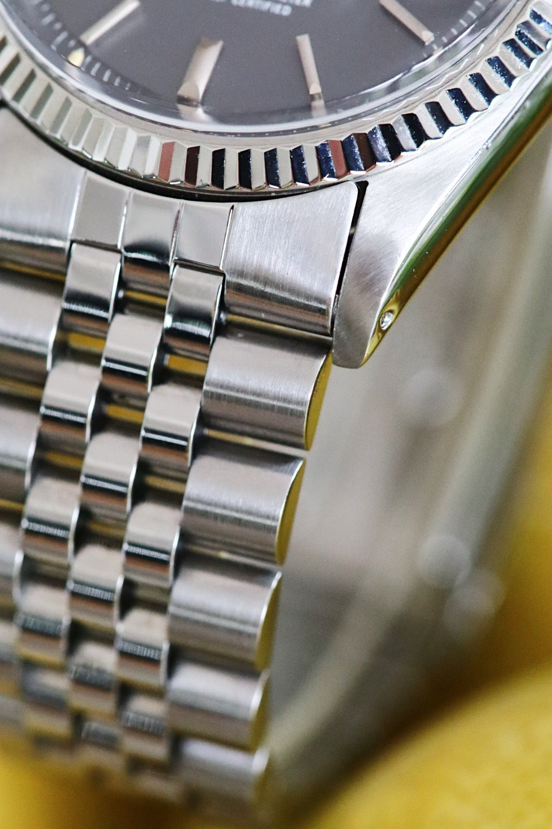 Rolex Oyster Perpetual Datejust 1601 Sigma, Cadran Gris et Tritium, Année 1975