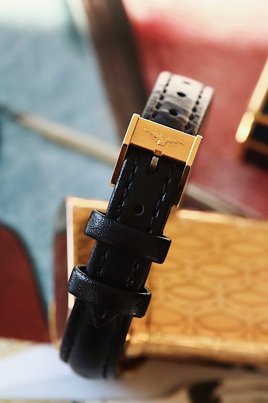 Longines Flagship women's line – Brushed gold plated