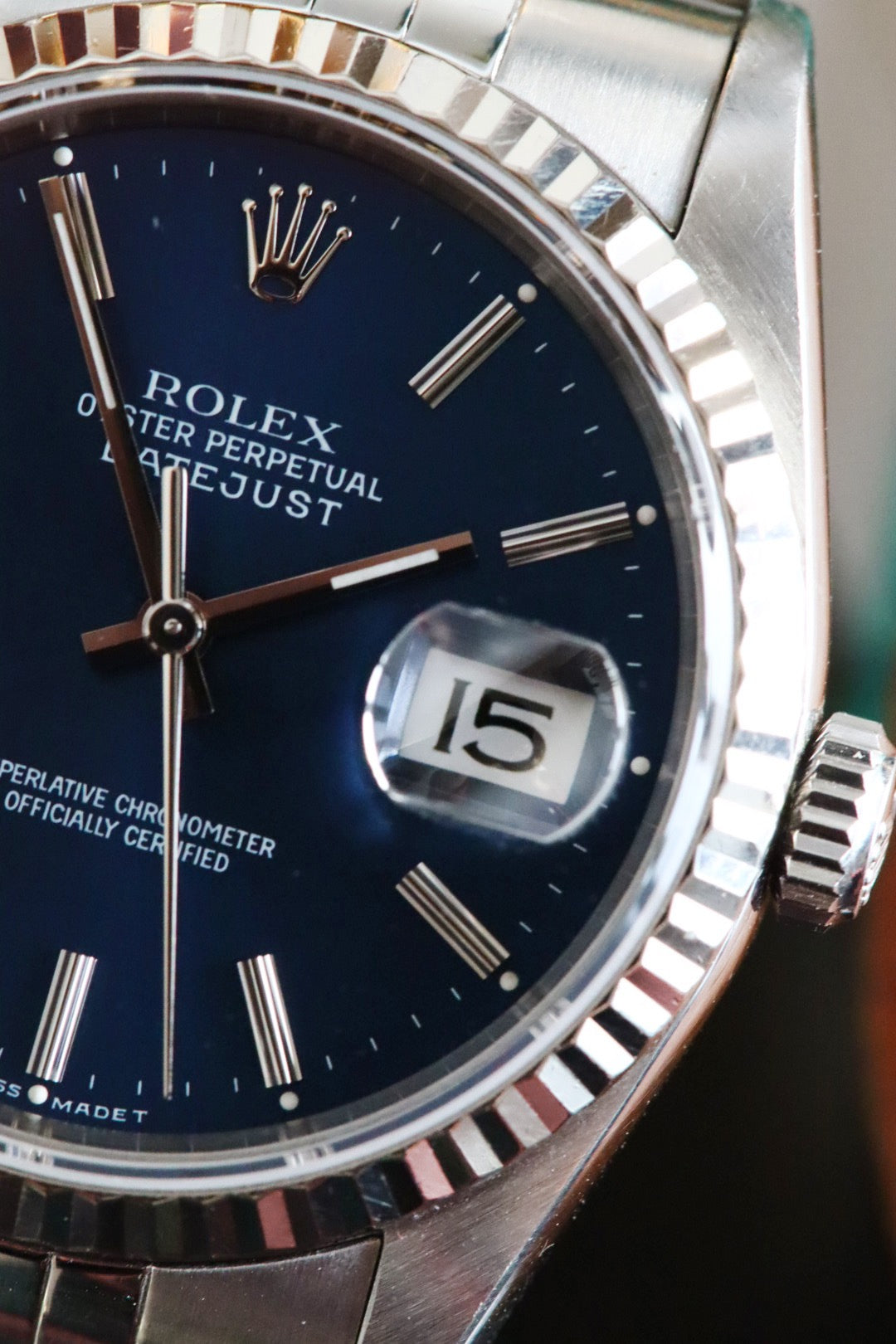 Rolex Datejust 16234 – Cadran Bleu Nuit