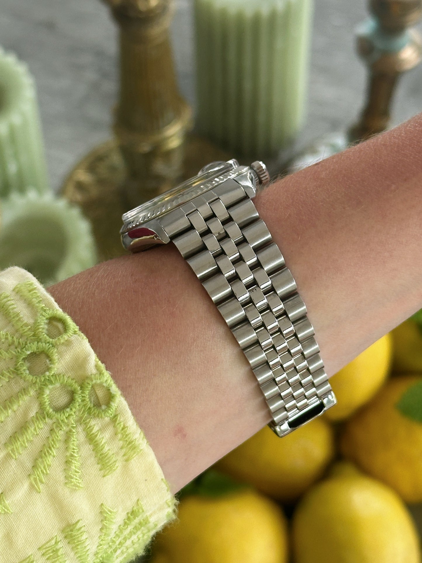 Rolex Oyster Perpetual Datejust 1601 Sigma, Cadran Gris et Tritium, Année 1975