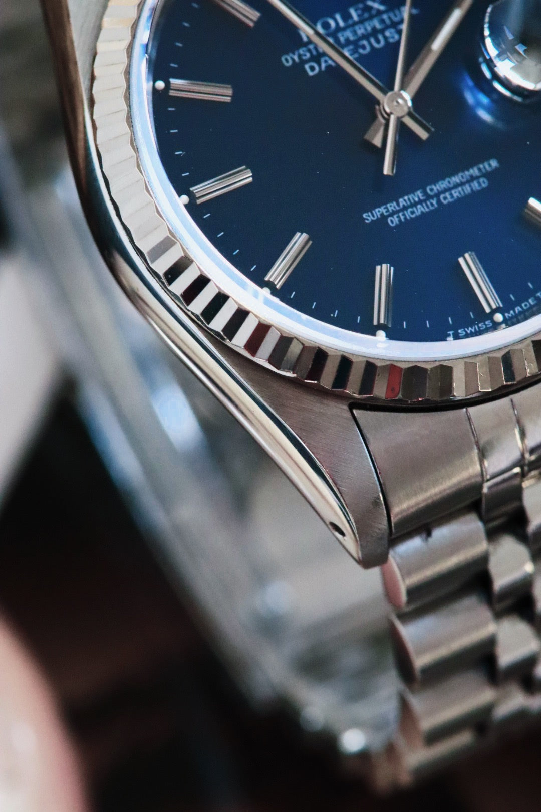 Rolex Datejust 16234 – Cadran Bleu Nuit