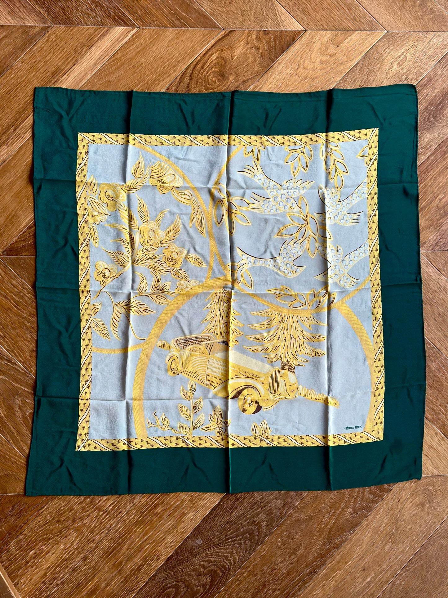 Audemars Piguet pure silk scarf 