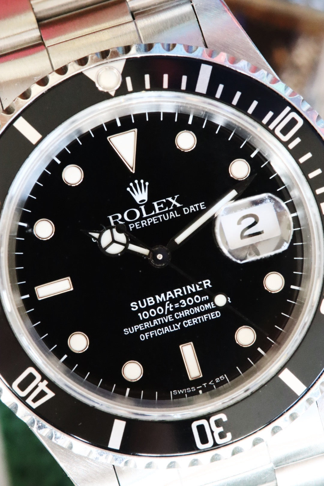 Rolex Submariner 16610 de 1994 avec boîte et papiers