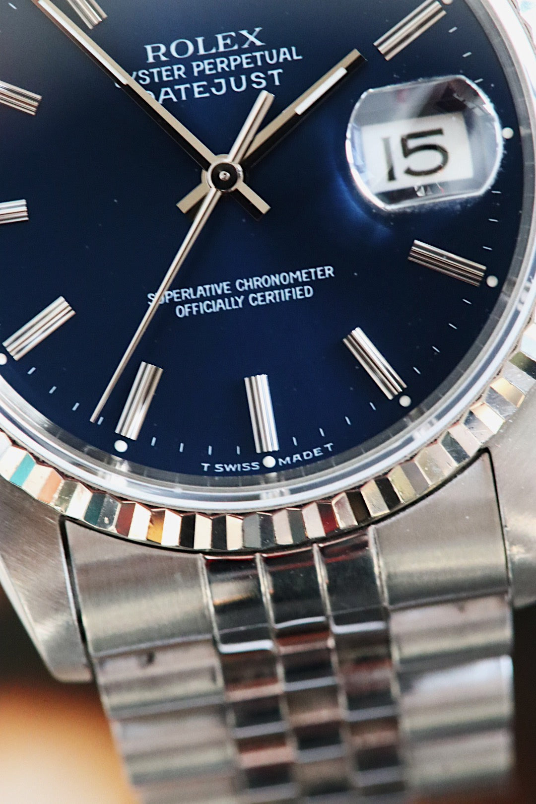 Rolex Datejust 16234 – Cadran Bleu Nuit
