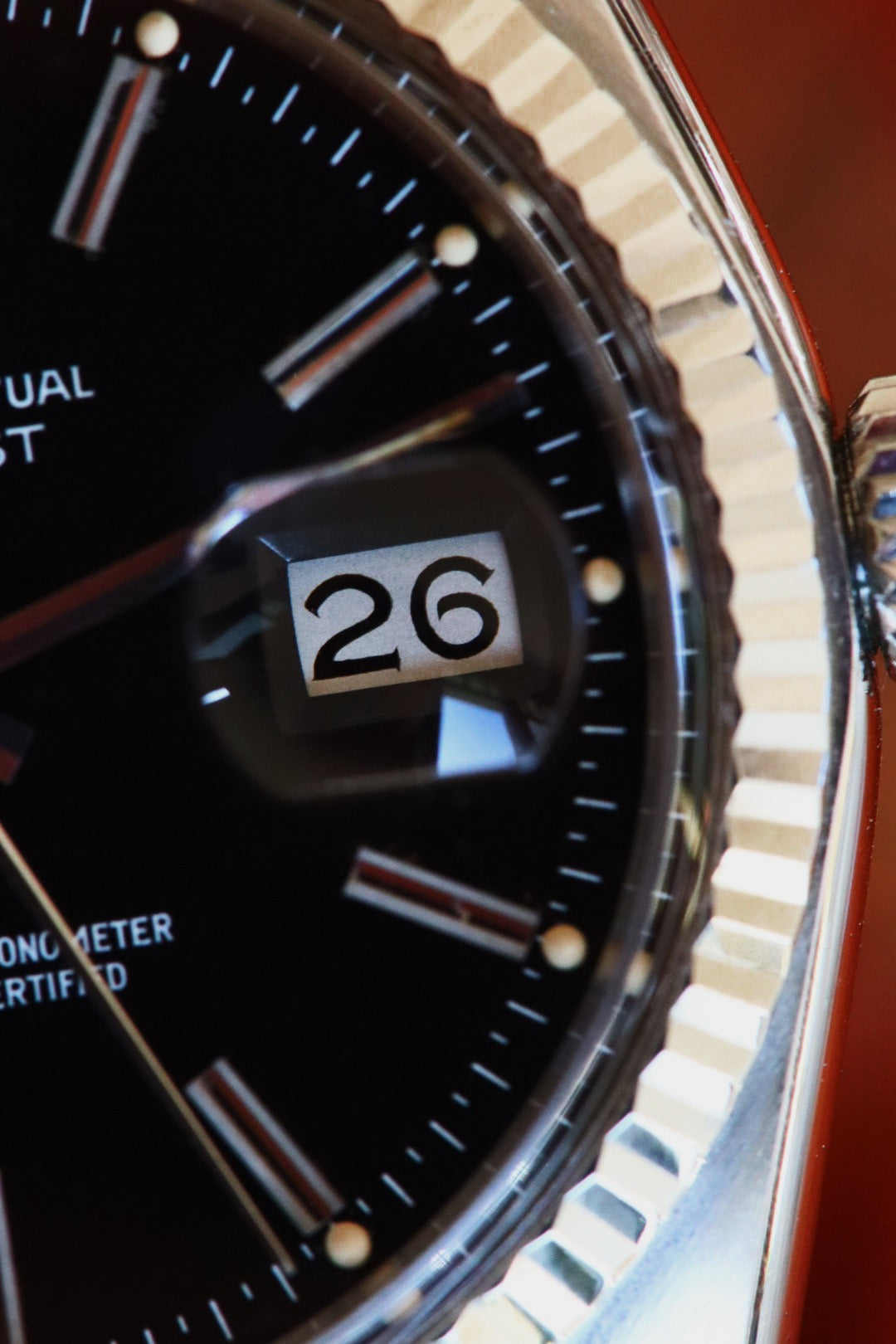 Rolex Datejust 16014, cadran noir, année début 1978