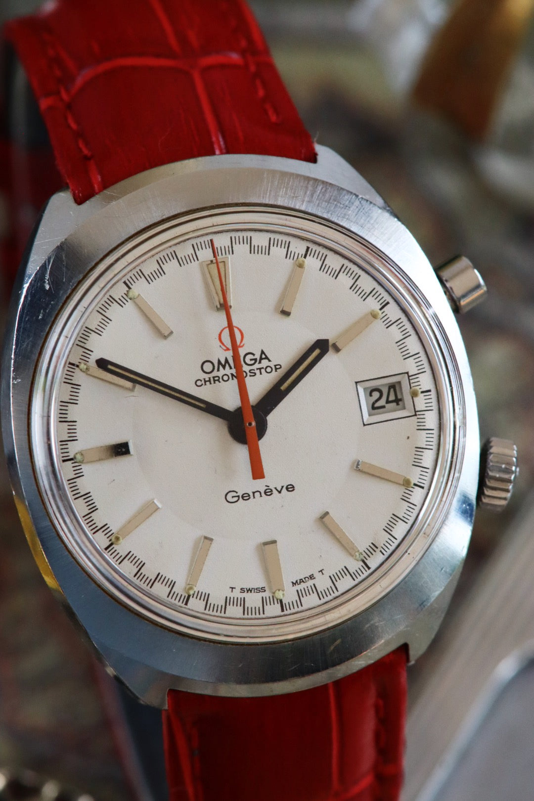 Omega Chronostop Genève 146.009 (1969) – Vintage exceptionnel