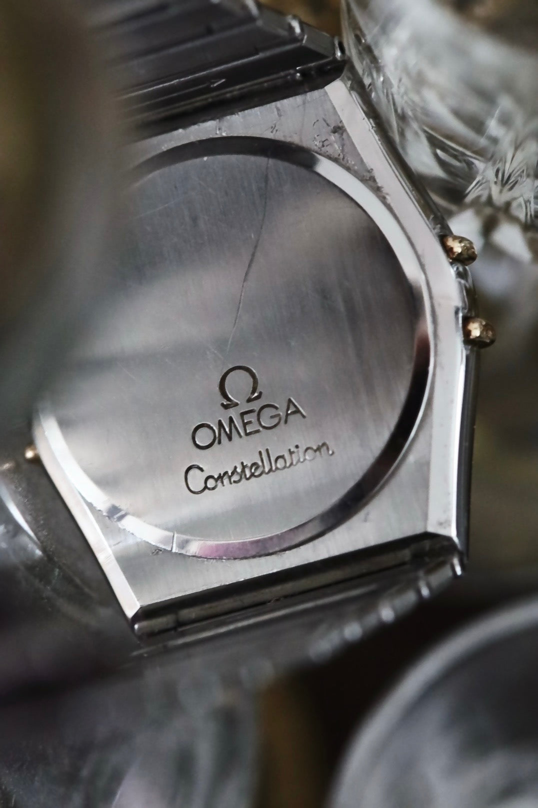 Omega Constellation Day-Date in 18-carat gold and steel