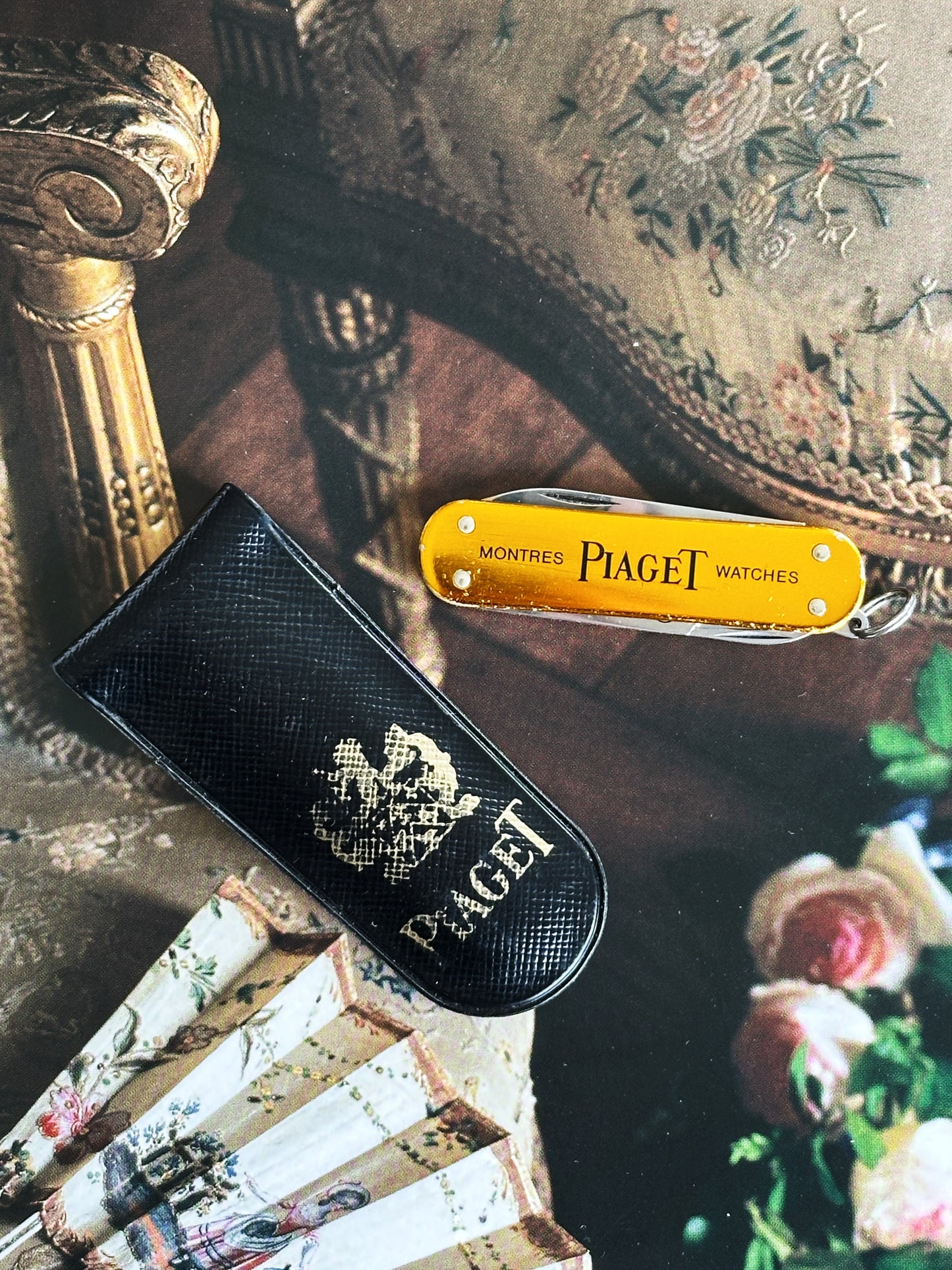 Mini couteau suisse Piaget vintage avec étui d'origine – Victoria Rostfrei