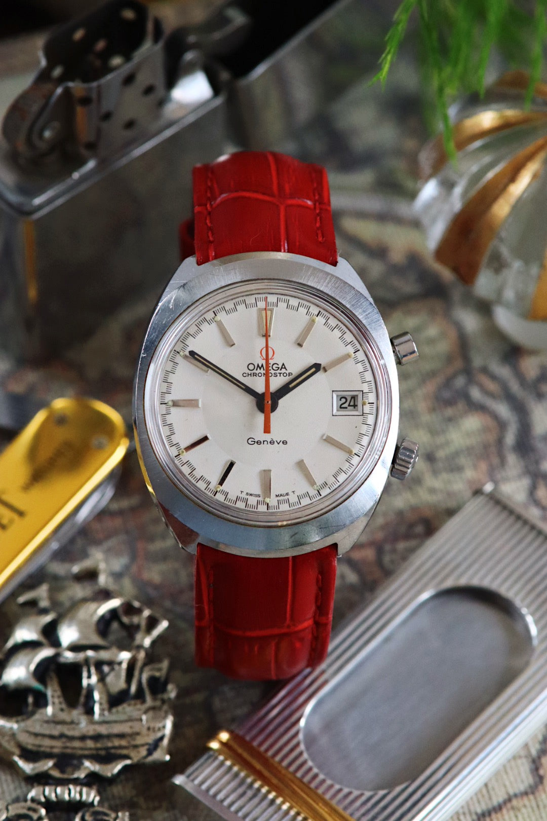 Omega Chronostop Genève 146.009 (1969) – Vintage exceptionnel