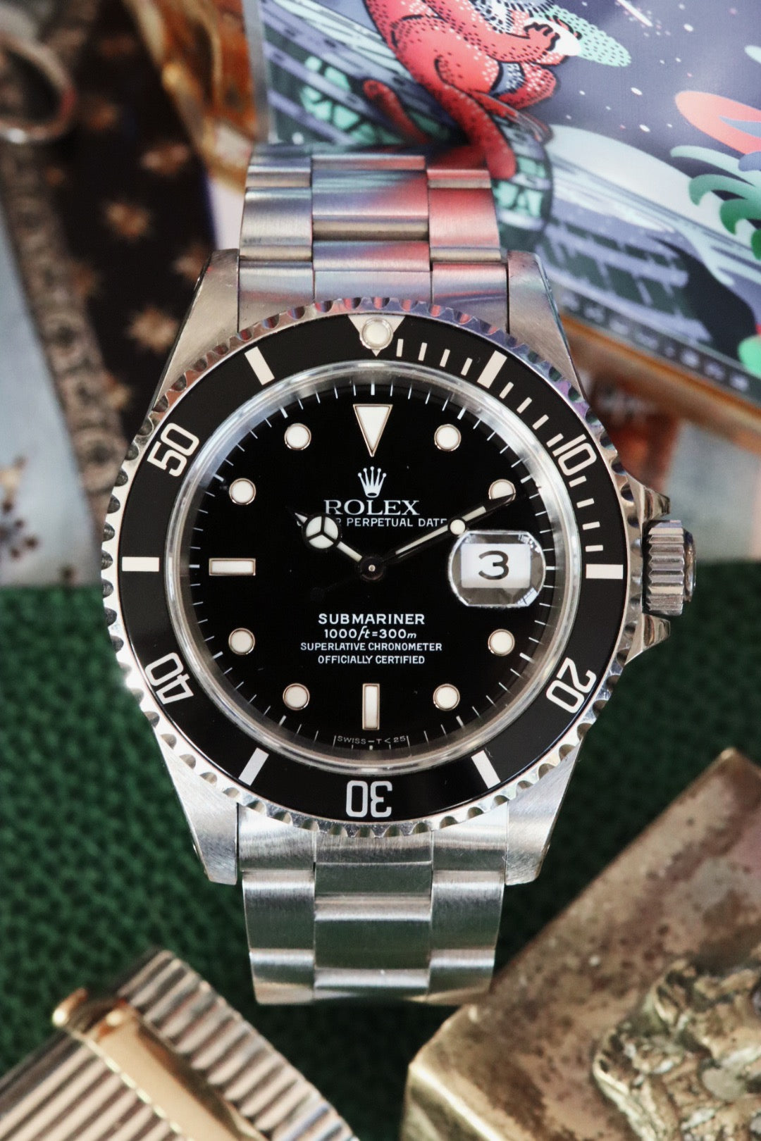 Rolex Submariner 16610 de 1994 avec boîte et papiers