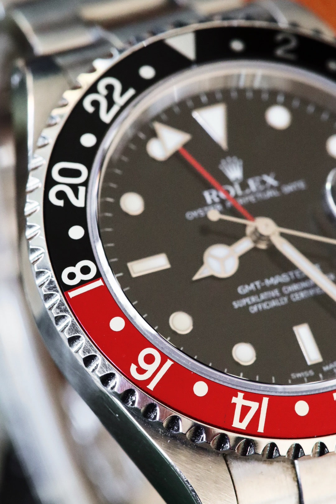 Rolex GMT-Master II 16710 “Coke” red and black, full set