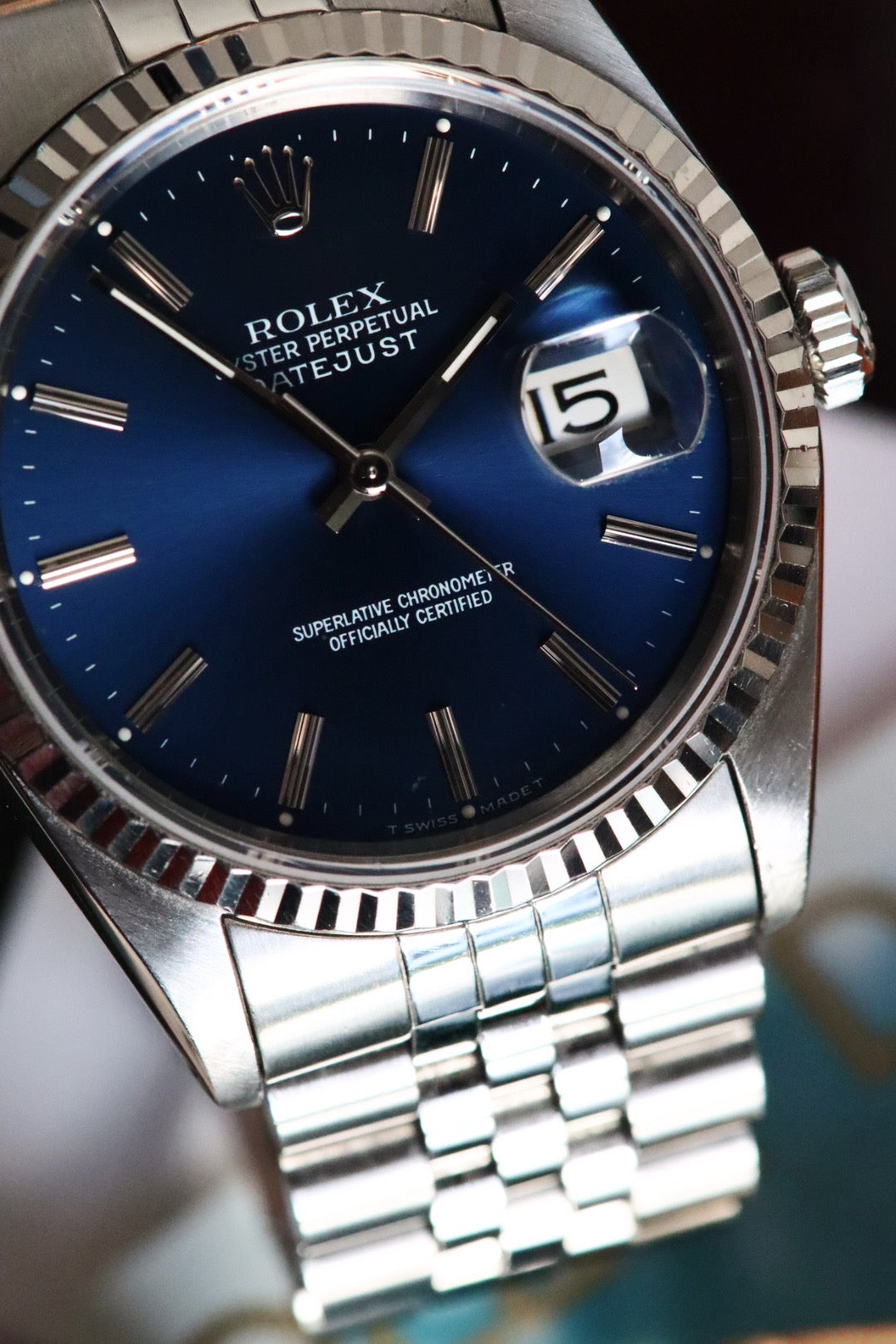 Rolex Datejust 16234 – Cadran Bleu Nuit